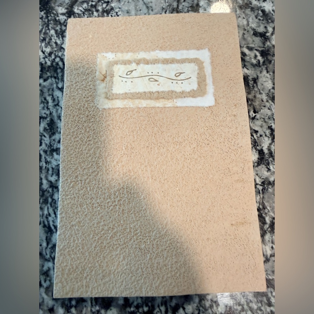 Village Artisan Handmade Note Pad – Natural Silk Collection
